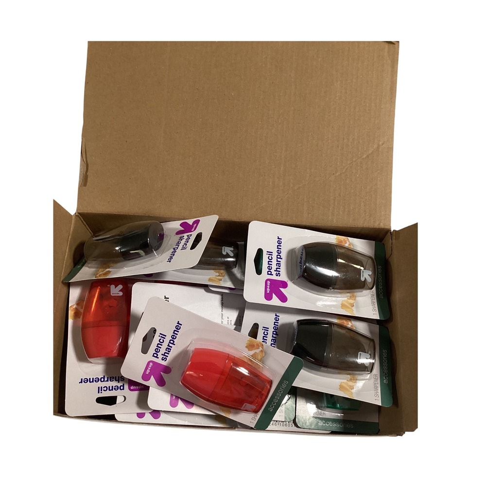 Up&Up Pencil Sharpener Lot Bulk School Supplies Teacher Classroom 21 Pieces.
